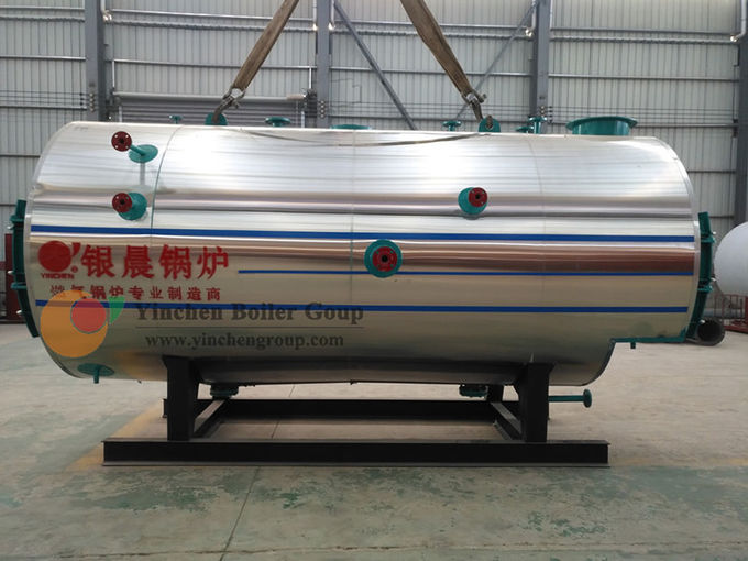 het type van de boilerfabrikant ZWNS van China het waterboiler met gas van de brandbuis