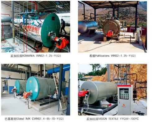 WNS-van de Buis Automatische ton 1-20 van de Reeksbrand Industriële de OlieStoomketel Met gas